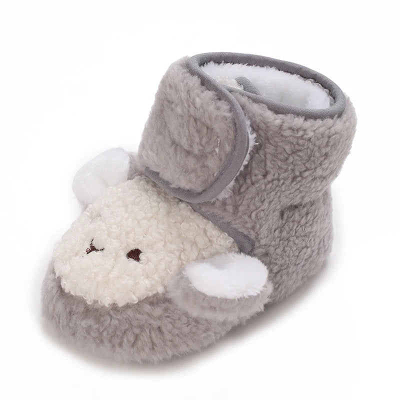 Woudz: Adorable and Cozy Baby Winter Boots with Animal Patch