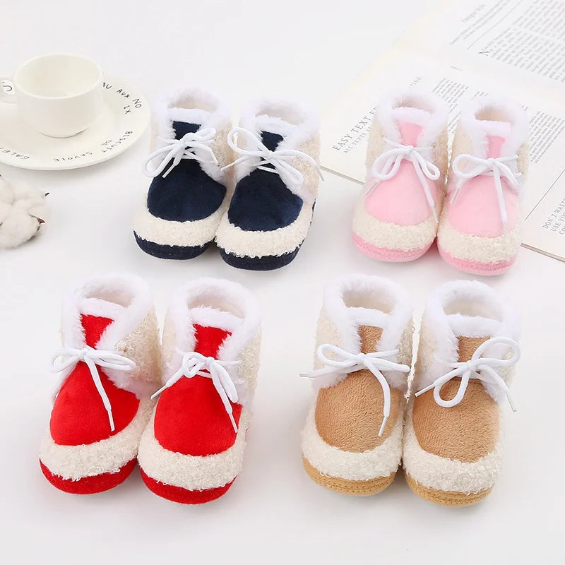 Huzzy: Stylish, Cozy, and Secure Baby Winter Boots