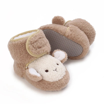 Woudz: Adorable and Cozy Baby Winter Boots with Animal Patch