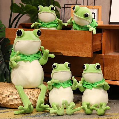 Froggie: Comforting Frog Plush for Growing Toddlers