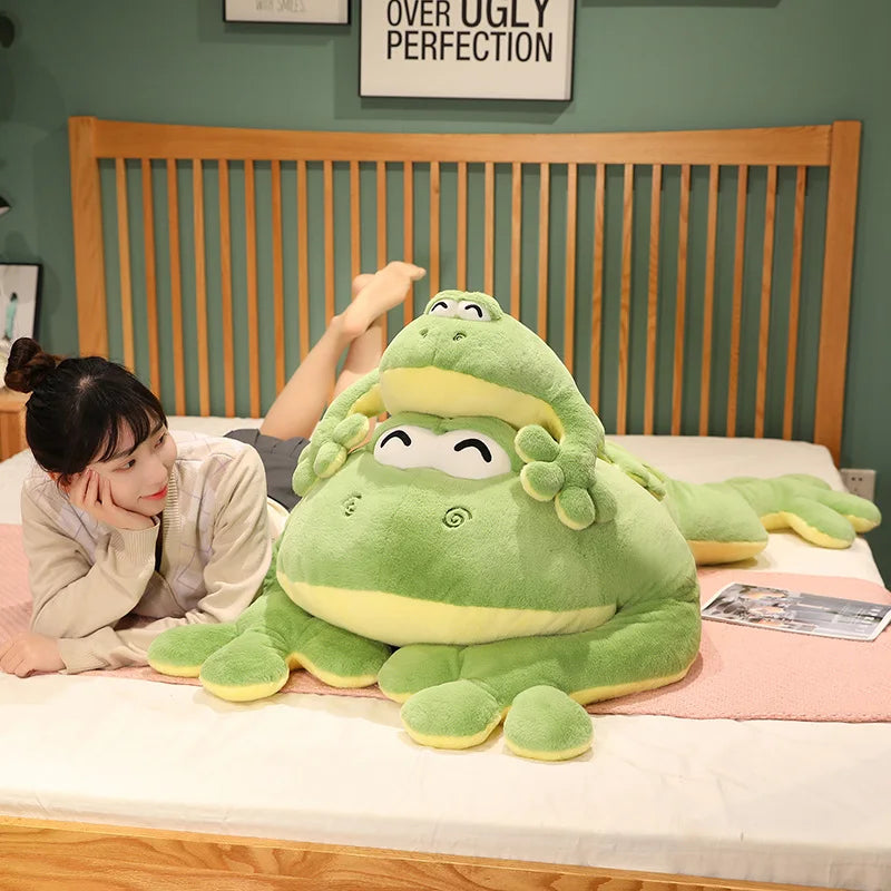 Toadie: Cuddly Frog Plush in Three Perfect Sizes