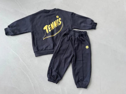 Tennistial: Minimalist Winter Tennis Inspired Set for Stylish Cozy Comfort