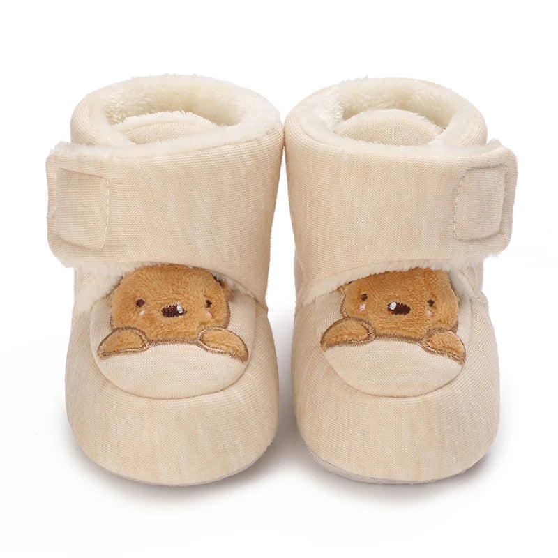 Woudz: Adorable and Cozy Baby Winter Boots with Animal Patch