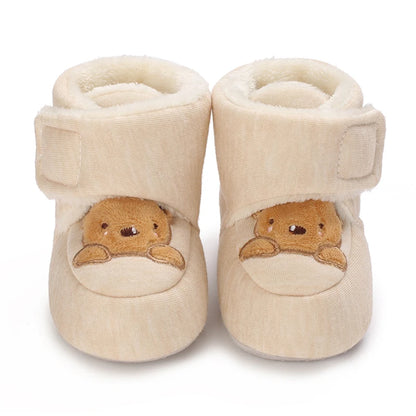 Woudz: Adorable and Cozy Baby Winter Boots with Animal Patch