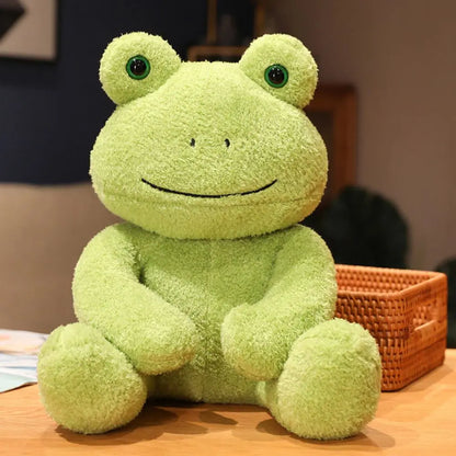 Boakie: Adorable Frog Plush in Cozy Sweater Designs