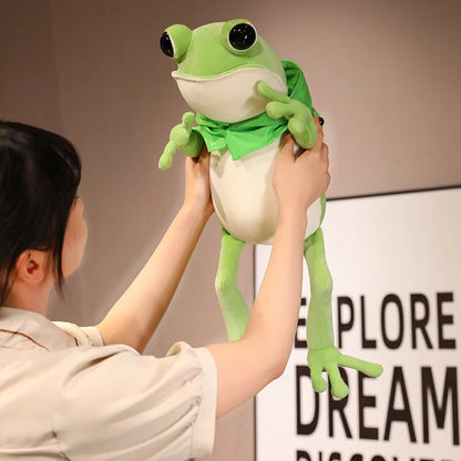 Froggie: Comforting Frog Plush for Growing Toddlers