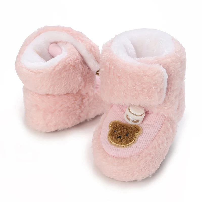 Woudz: Adorable and Cozy Baby Winter Boots with Animal Patch