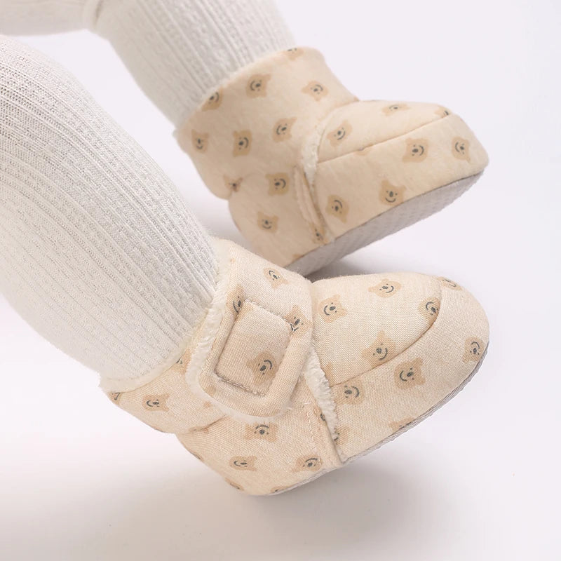 Woudz: Adorable and Cozy Baby Winter Boots with Animal Patch