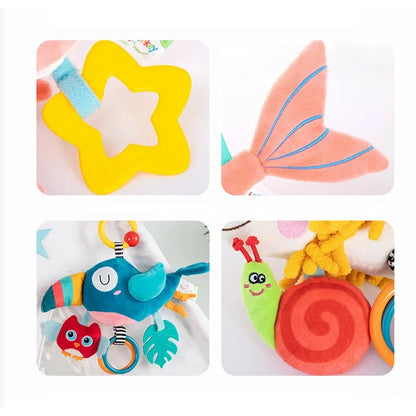 Hangoo: Animal-Themed Hanging Sensory Toy for Baby Stimulation