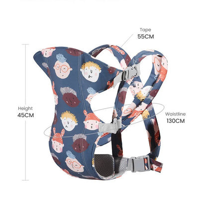 Babetto: Ergonomic Baby Carrier for 4-Way Comfort