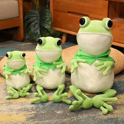 Froggie: Comforting Frog Plush for Growing Toddlers