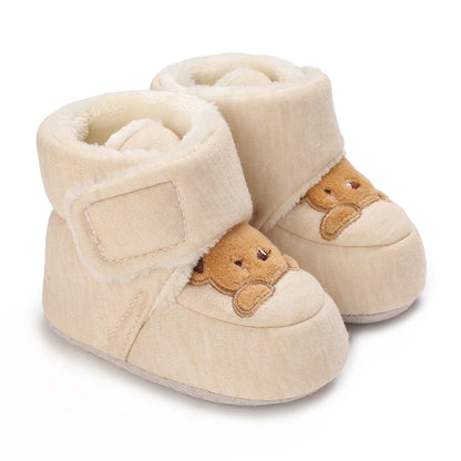 Woudz: Adorable and Cozy Baby Winter Boots with Animal Patch