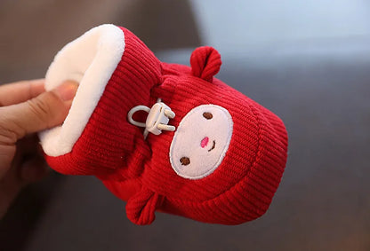 Sanrizz: Adorable Sanrio-Inspired Baby Winter Boots with Straps