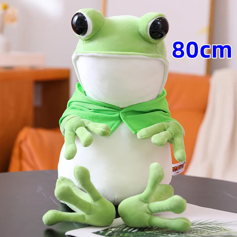 Froggie: Comforting Frog Plush for Growing Toddlers