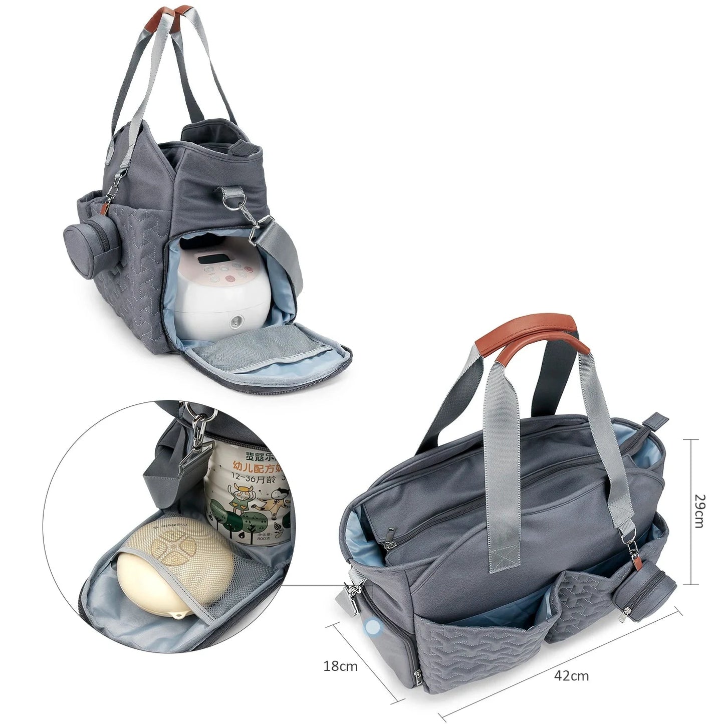 Gorand: High-Quality Spacious Diaper Bag for Parents