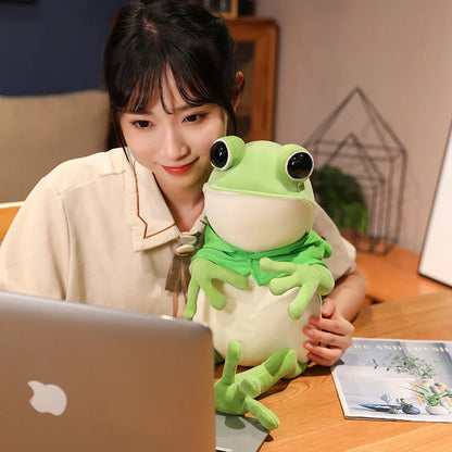 Froggie: Comforting Frog Plush for Growing Toddlers