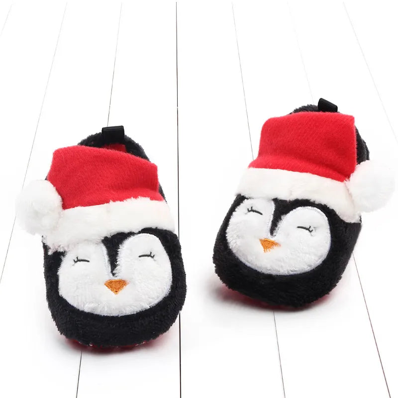 XmasFeet: Adorable and Cozy Christmas-Themed Baby Winter Shoes