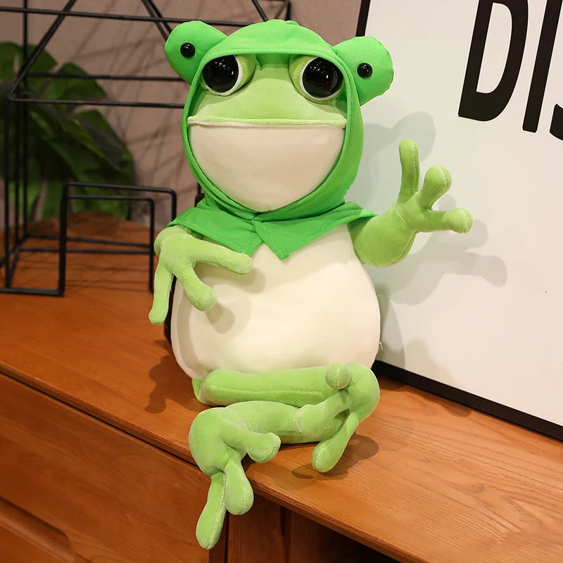 Froggie: Comforting Frog Plush for Growing Toddlers