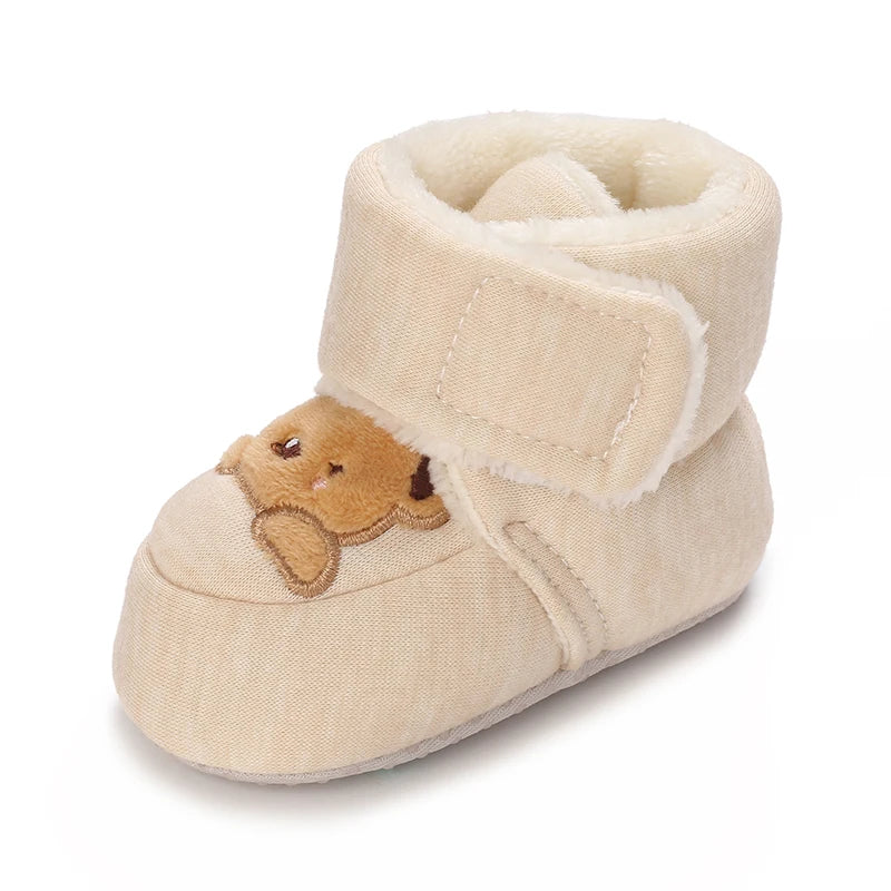 Woudz: Adorable and Cozy Baby Winter Boots with Animal Patch