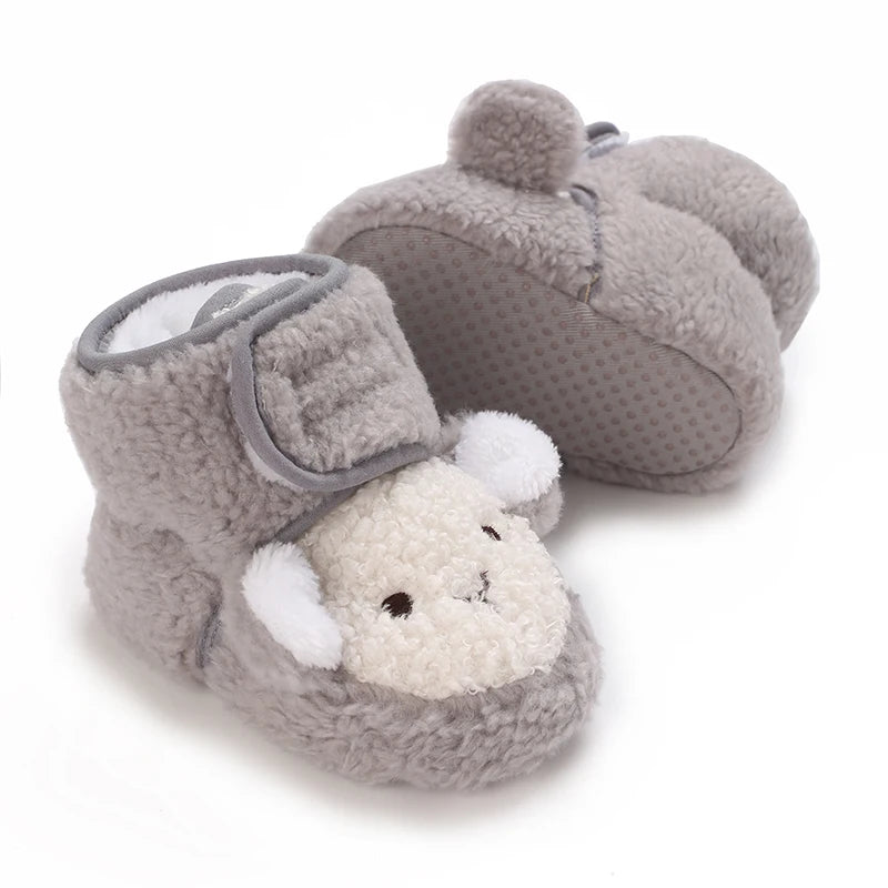 Woudz: Adorable and Cozy Baby Winter Boots with Animal Patch