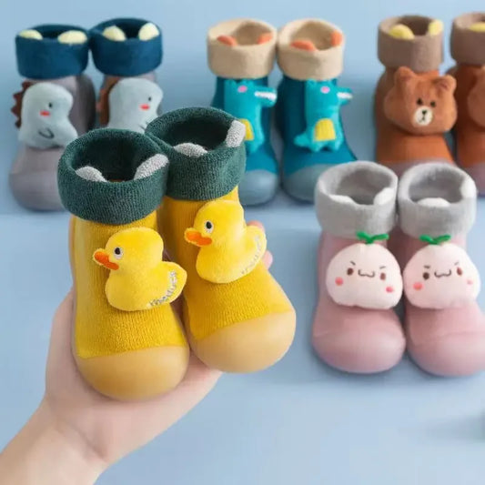 Samono: Adorable Animal-Inspired Baby Shoe with All-Season Comfort