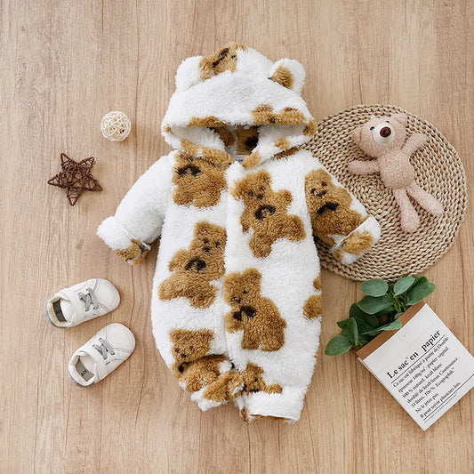 Tedsy: Teddyfleece Baby Rompers Perfect for Snuggly Comfort