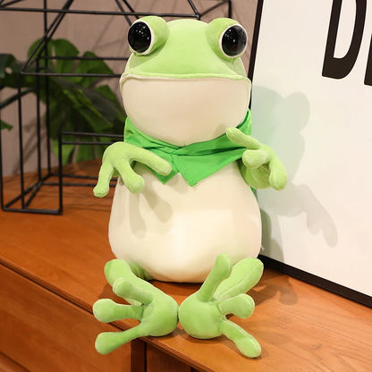 Froggie: Comforting Frog Plush for Growing Toddlers