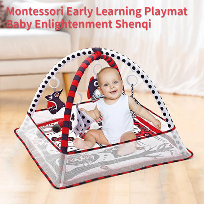 CogniKid: Square Playmat with Safety Net for Baby’s Growth and Development