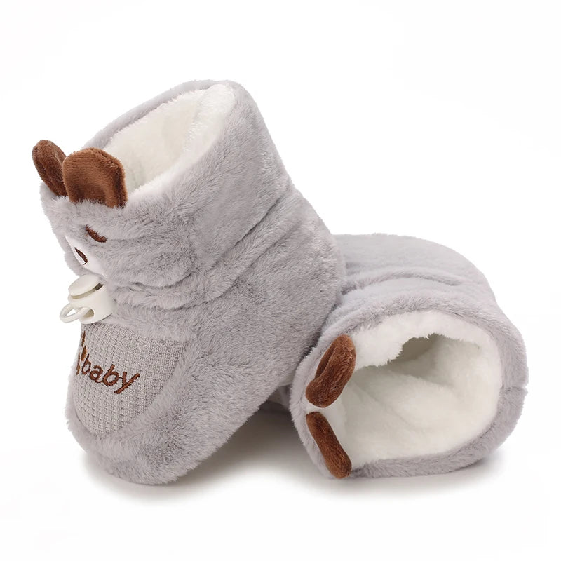 Woudz: Adorable and Cozy Baby Winter Boots with Animal Patch