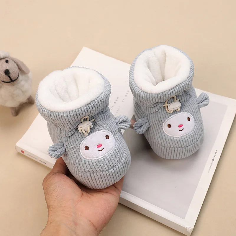 Sanrizz: Adorable Sanrio-Inspired Baby Winter Boots with Straps