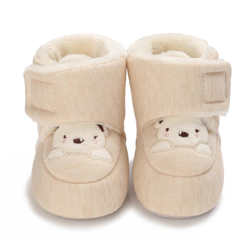 Woudz: Adorable and Cozy Baby Winter Boots with Animal Patch