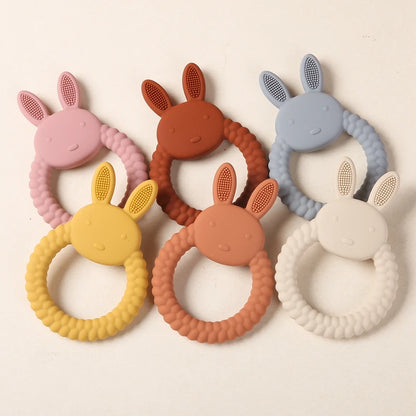 Bunny & Panda: Safe, Soothing, and Playful Teething Toy for Happy Babies