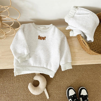 Beartial: Minimalist Winter Set with Bear Design for Comfort