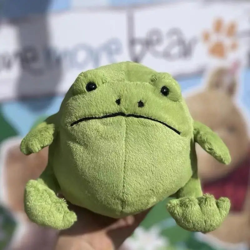 Riicky: Adorable Frog Plush for Happy Baby Cuddles