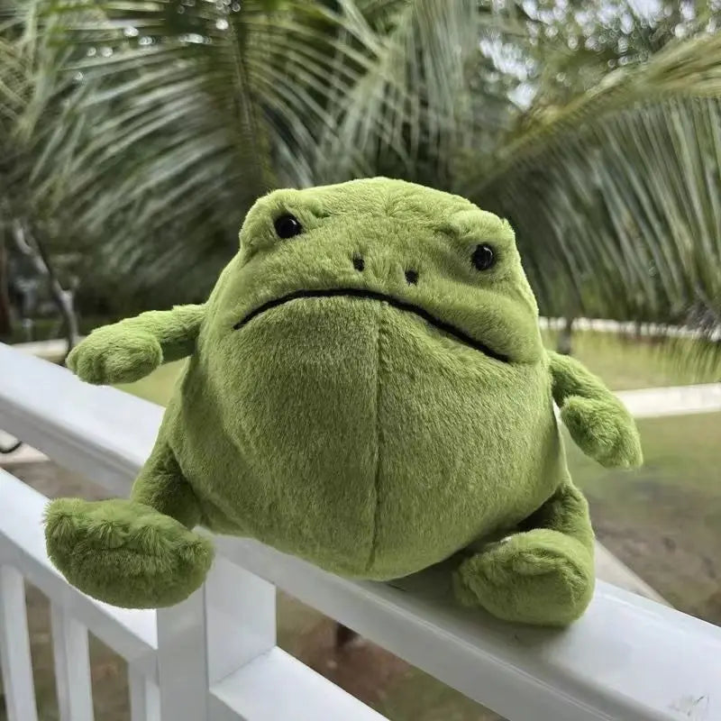 Riicky: Adorable Frog Plush for Happy Baby Cuddles