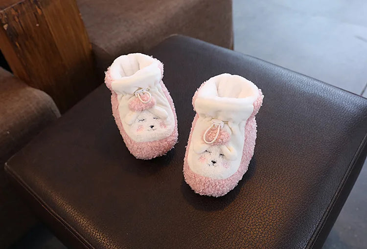 Sanrizz: Adorable Sanrio-Inspired Baby Winter Boots with Straps