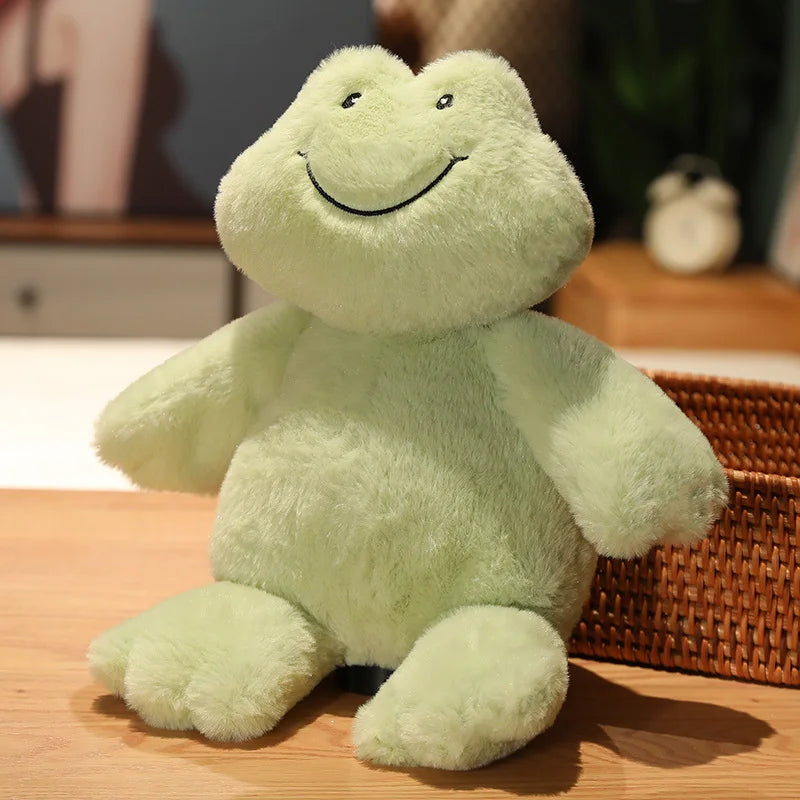 Froakie: Adorable Frog Plush in Cozy Sweater Designs and Shoulder Bags