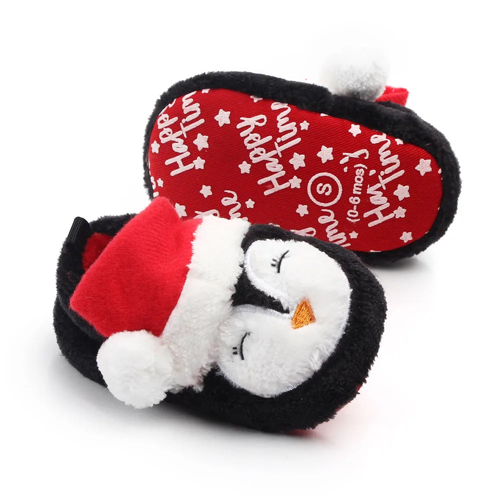 XmasFeet: Adorable and Cozy Christmas-Themed Baby Winter Shoes