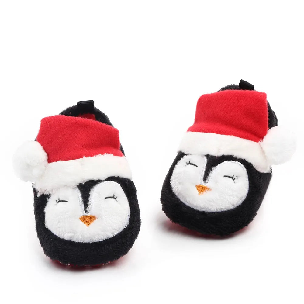 XmasFeet: Adorable and Cozy Christmas-Themed Baby Winter Shoes