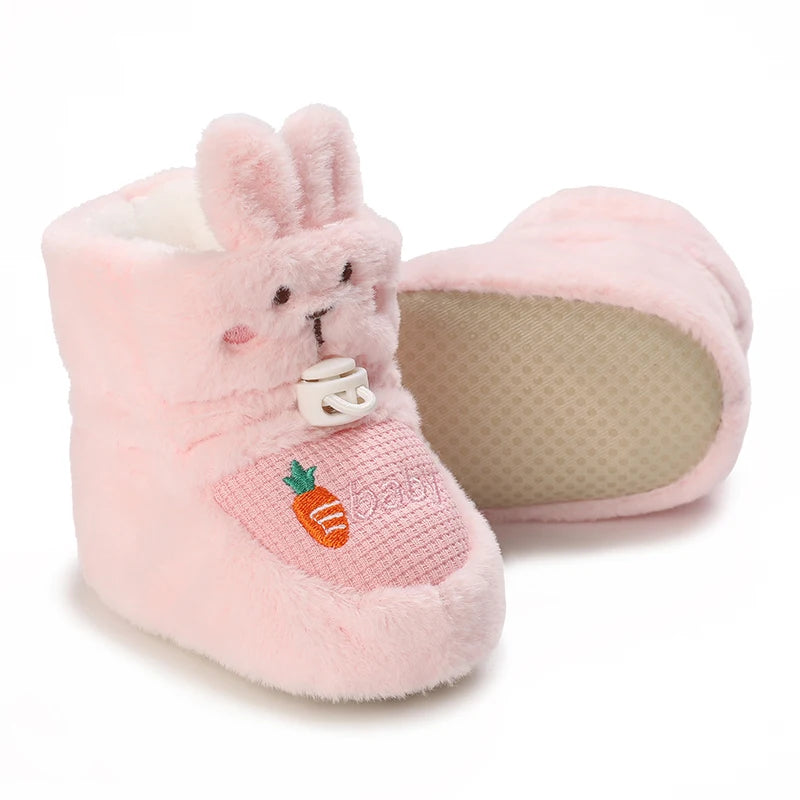 Woudz: Adorable and Cozy Baby Winter Boots with Animal Patch