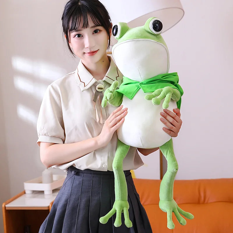 Froggie: Comforting Frog Plush for Growing Toddlers