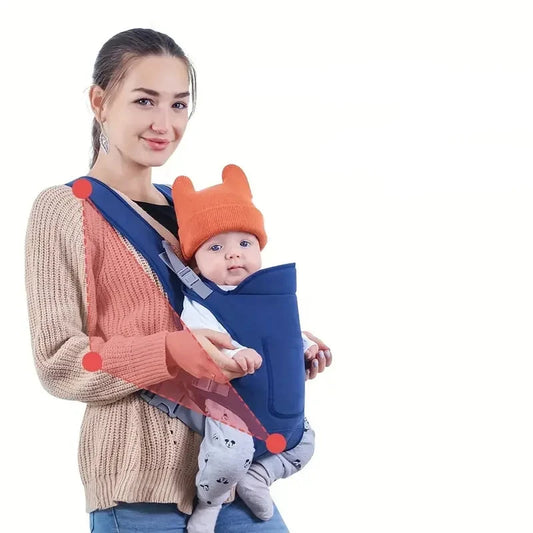 Cuddloo: Ultra-Soft, Multi-Position Baby Carrier for Comfort