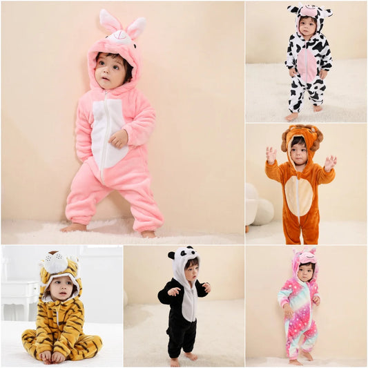 Nesttle: Adorable Animal-Themed Rompers for Cozy Cuddles