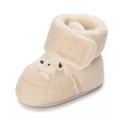 Woudz: Adorable and Cozy Baby Winter Boots with Animal Patch