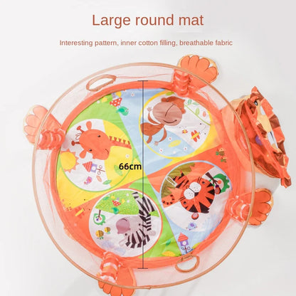 Nuzzle: Adorable Animal-Themed Multifunction Baby Playmat for Fun and Development