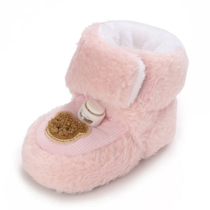 Woudz: Adorable and Cozy Baby Winter Boots with Animal Patch