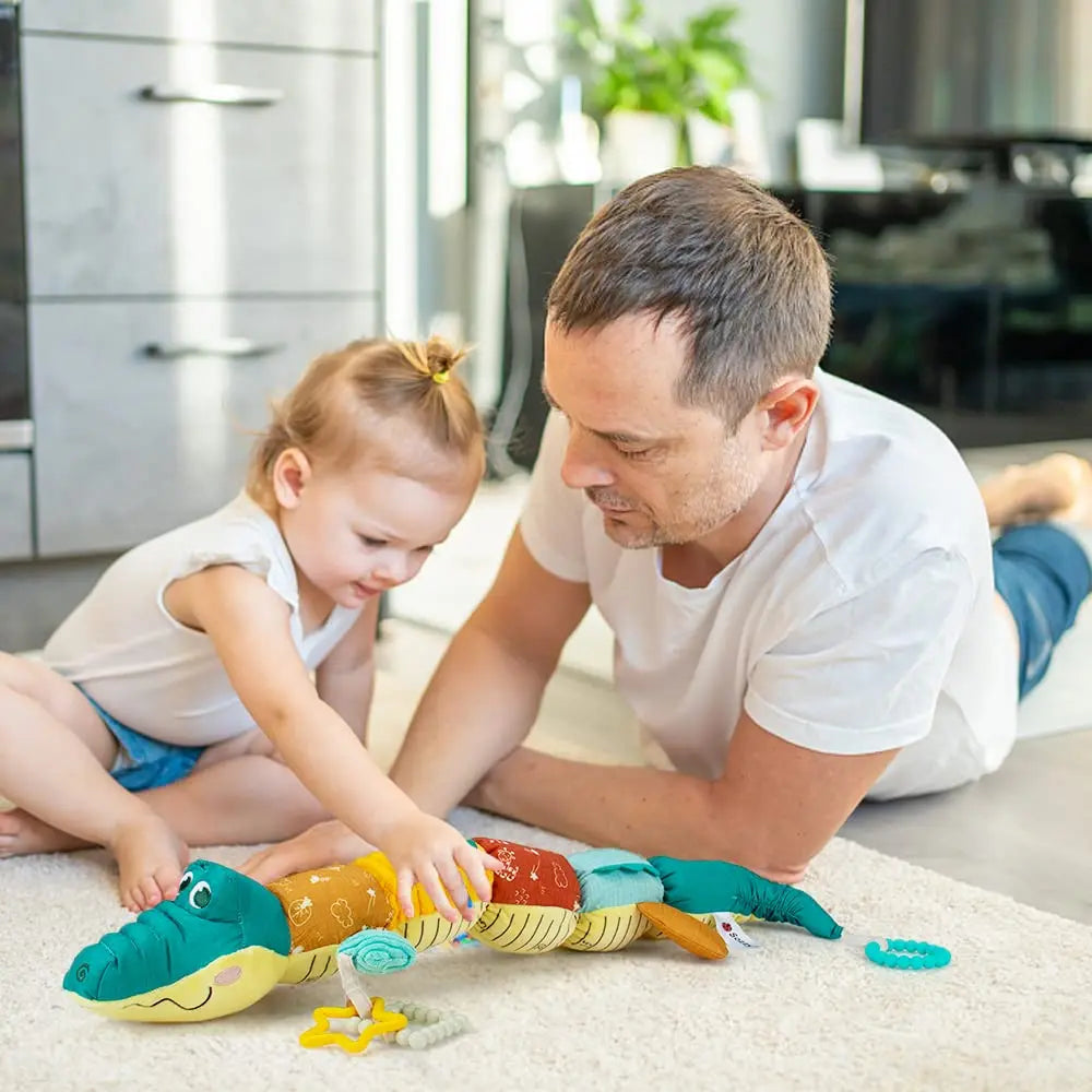 Lungo: Long Sensory Plush Toy for Ultimate Baby Engagement