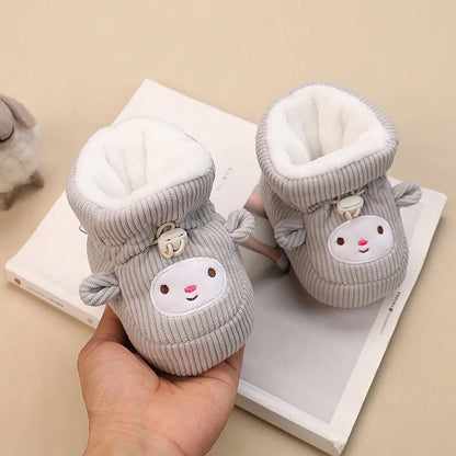 Sanrizz: Adorable Sanrio-Inspired Baby Winter Boots with Straps