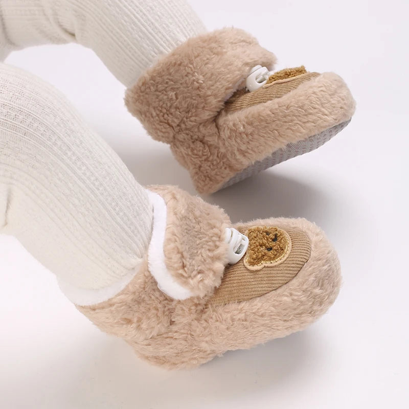 Woudz: Adorable and Cozy Baby Winter Boots with Animal Patch