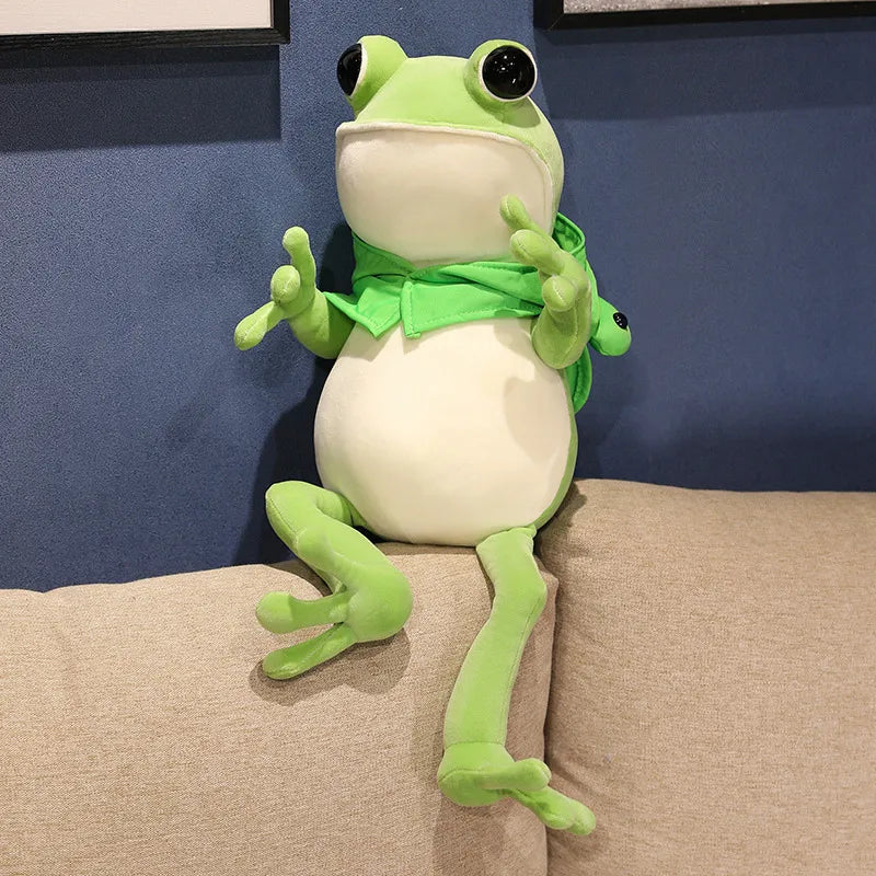 Froggie: Comforting Frog Plush for Growing Toddlers